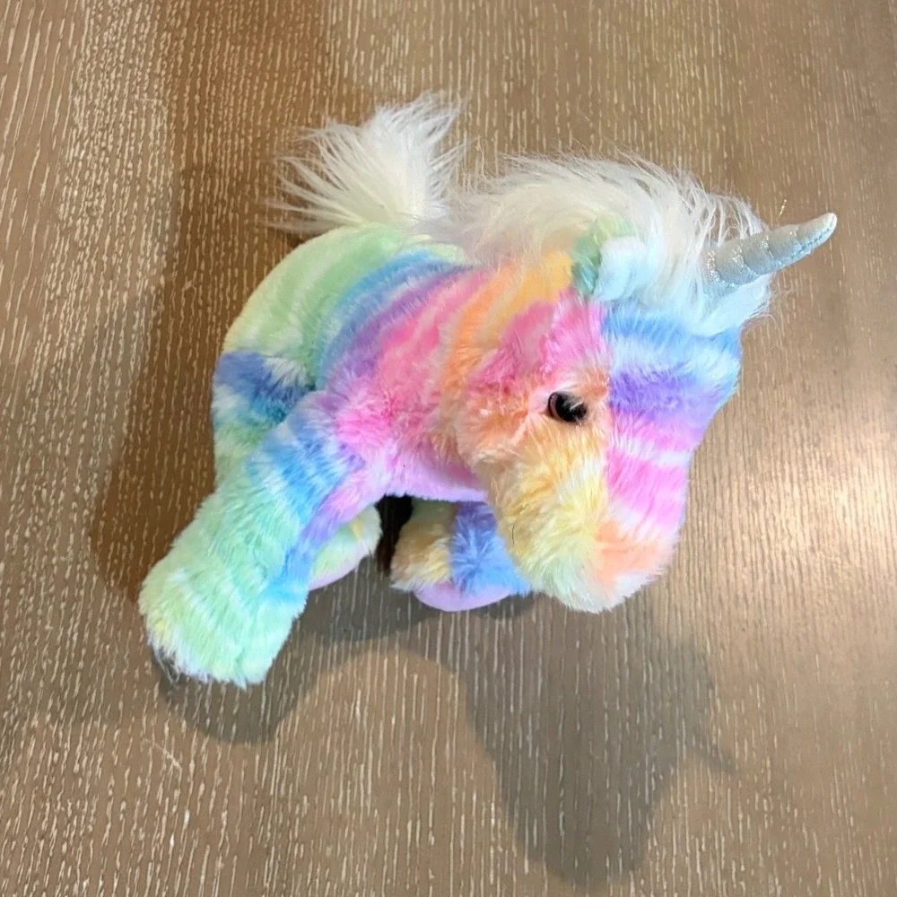 Douglas Toys 4207 Riona Rainbow Unicorn Soft Plush Stuffed Animal 10 inch